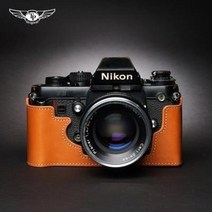 카메라 가죽 전용 가방 케이스 미러리스 DSLR 대만 TP 진피 니콘 F3 카메라백, 07 용암종려[베이스+TP15 멜빵]