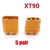 방제드론 농업용 드론배터리 1020pcs xt60 xt-60 남성 여성 xt30 총알, 5 쌍 xt90