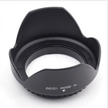 카메라 후드 렌즈후드 범용 495255586267727782mm 꽃 캐논 500d 600d 60d 70d 니콘 d5100 d300 d7100 d90 d80 DSLR, 82mm