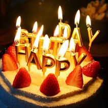 생일파티 혼합 금색초 해피버스데이 홈파티
