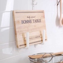 살림일기 부착식 도마거치대, 없음, 부착식거치대1+1