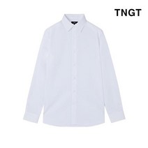 TNGT 남성용 레귤러카라 면스판 스트라이프 드레스셔츠 TGSH0F401G2