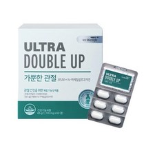 대상 MSM NAG 해조칼슘 글루코사민 가뿐한관절 60정