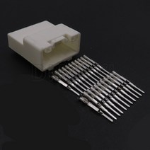 링브로워 유선송풍기 산업용 블로어 엔진 BLOWER 공업용환풍기 1 세트 22 웨이 7283-5834 자동차 남성 여성 도킹 소형 전원 소켓 봉인되지 않은 커넥터 부품 7282-5, [02] 1 Set Male