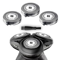 필립스 노렐코 시리즈 3000 2000 1000 및 S738용 SH30 교체용 헤드 내구성이 뛰어난 샤프 블레이드 S1560용 전기 면도 헤드 면도날 블레이드. (3카운트, 3 카운트