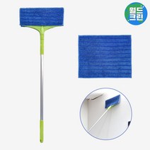 월드크린 쓱싹이 와이드 밀대+프리미엄 패드 천장 청소 밀대 물 걸레 패드 극세사 먼지제거, 쓱싹이와이드밀대 프리미엄패드