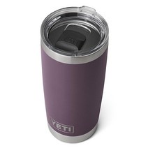 YETI Rambler 20온스 텀블러 스테인리스 스틸 MagSlider 뚜껑으로 진공, 노르딕 퍼플