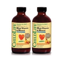 ChildLife Multi Vitamin Mineral 차일드라이프 키즈 액상 멀티비타민 237ml 2병, 1개, 기본
