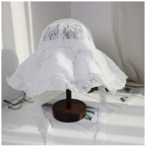 Ogfaour 여제 레이스 스트랩 여성 여름 트렌드 큰챙 레쉬가드 얼굴이 작아 보인다 모자 O22012705