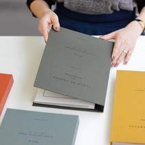 여행일기 해외여행 필수품 추억보관 앨범 감성사진 군인선물 1000일선물, 레트로오렌지