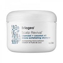 브리오게 두피 리바이벌 숯+코코넛 오일 마이크로 익스폴레이팅 스크럽 샴푸 Briogeo 332647, 2 oz/ 59 mL