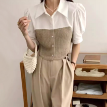 메이킹유 3075테리안블라우스