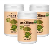 [에너데이] 유기농케일분말100%150g x3통/국산 자연그대로의 신선함을 간편하게, 3통, 150g
