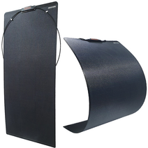 플렉시블 태양광 패널 100W 태양전지판 태양열 집열판 솔라 에너지 충전기 발전 판넬