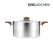 에델코첸 통3중 로부스토 냄비 (에스프레소 브라운), 곰솥냄비 24cm, 1개