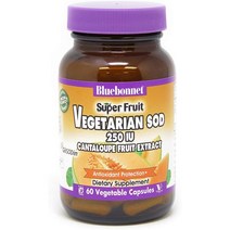 블루보넷 뉴트리션 슈퍼 과일 SOD 칸탈루프 열매추출물 250 IU 60베지캡슐