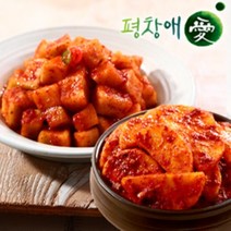 평창애 깍두기 김치 석박지 담그기 국밥집 설렁탕집 설렁탕 무우김치 섞박지, 깍두기 1.8kg