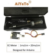 AiYaTo K 1 EC 미터 아날로그 전도도 센서 Arduino 액체 감지와 호환되는 측정기, [01] Whole Set