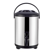 푸드트럭 밥차 커피차 스텐 보온 물통 18L 대용량, 16L 검정퓨어 304 절연층 약 2.5 cm