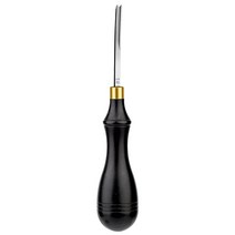 가죽 공예 도구 칼 Kraball 1pcs 0.6-2.25mm 에지 베벨러 diy 전문가를 위한 나무 손잡이가 있는 넓은 입 스카이빙 76, 2.25mm