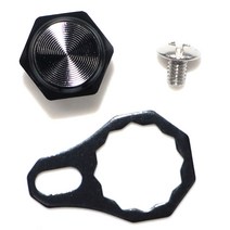 다이와 베이트릴 핸들 볼트 튜닝 리테이너, 블랙