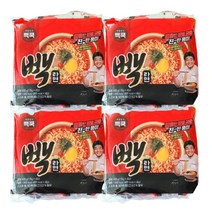 백종원의 빽쿡 빽라면 115g x 16개입 (낱개), 16입