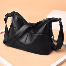 도오빠 최솔엔 가죽 크로스백 숄더백 미니 스퀘어백 다용도 등산 보조 가방 여자크로스백