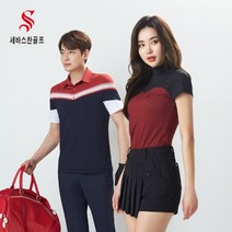 세바스찬골프 여성 가슴라인 절개 포인트 반팔 티셔츠 Z213 Z214