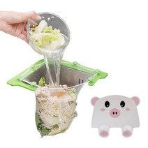 허브플러스 싱크대 음식물 거름망 리필 100p + 물막이 랜덤발송 세트, 4세트
