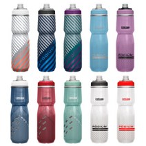 카멜백 포디엄 칠 24oz (710ml) / 자전거 보냉물통, 파이어리레드 화이트, 1개