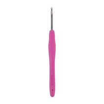 [앵콜스] 라바라바 실리콘 코바늘 낱개 (모사용), 6/0호(3.5mm)-핑크색