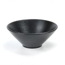 검정색 라면그릇 멜라민 라면기 업소용 블랙 V 면기 국수 소바 그릇 식당 음식점, 블랙 브이면기 DS-7783(25.5cm)
