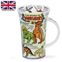 두눈 글렌코 본 차이나 머그 컵 월드 오브 다이노소어 공룡 500ml Dunoon Glencoe Bone China Mug