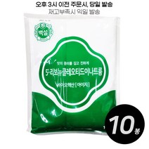 토끼상회 CJ제일제당 백설 핵산아이지 1KG, 10개