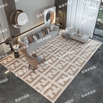 특대형 카페트 러그 모던 더블 이태리 가벼운 럭셔리 거실 티 테이블 소파 침실 침대 옆 끝 서재 옷장 수제
