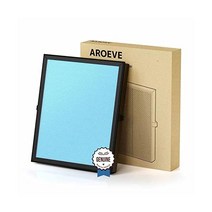 AROEVE MK04 공기청정기 교체 필터 매연제거 소재 활성탄 혼합물 4in1 트루 헤파 매연 냄새 VOCs에 대한 회분 방지 1팩- 그레이 향상된 버전, Blue
