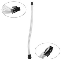 PSU 케이블 확장 키트 소매 케이블 커스텀 전원 공급 소매 슬리브 확장 18awg 24 핀 8 핀 6 핀 4+4 핀 콤비, 01 6PIN_05 White, 03 White_01 6PIN