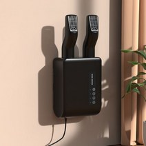 신발탈취기 건조기 살균기 휴대용 습기 발냄새제거 신발 부팅 건조기 히터 탈취기 미니 제습기 기계 휴대, 01 black_02 EU