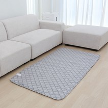 23년형 일월 블로썸 전기 탄소 카본매트, 애쉬그레이, 더블 140x180