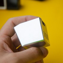 발난로 욕실히터 책상난로 PTC온풍기스마트 기상 관측 데스크탑 LED LCD 디지털 시계 전자 온도계 습도계, 03 YELLOW