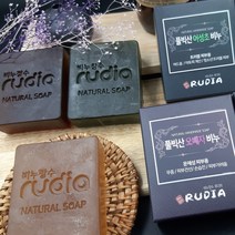 1+1 풀빅산 비누 어성초+오배자비누 비누장수루디아 파란등대