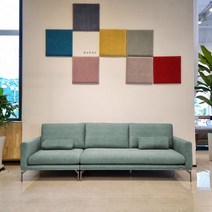 라파스가구 세온 4인 이지클린 쇼파 소파 국내제작 사이즈 맞춤가능 방문설치 생활방수 발수 2740, -100mm (2740-100=2640), 케이프 그레이