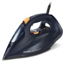 Philips Azur 7000 시리즈 스팀 다리미 3000W DST7060/20, 55g, 다크블루, 스팀 부스트 250g