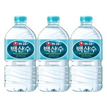 농심 백산수, 1L, 23개