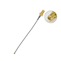 U.FL/IPEX 케이블 미니 PCI - 무선 라우터 네트워크 카드 확장 케이블을위한 SMA 여성 저 손실 동축 케이블, K, 1개