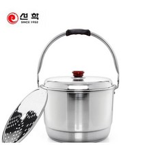 국내산 선학 스텐들통1호~5호 다양한사이즈/곰솥/들통/빨래솥, 1호