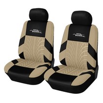 자동차 차량 시트커버 2 + 1 타입 시트 커버 트랜스 포터/밴 용 카시트 커버 Iveco 유니버설 Ford Transit for citroen jumpy 2005, 03 2PC Front Beige