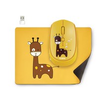 M2146WLMP 어린이 무선 무선 마우스 디자인 마우스 무선 수신기 간편한 사용 스타벅스 리니지마우스 lg 노트북 그램 15
