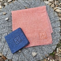 어버이날 불교 로고 자수 손수건 불공 사찰 스님 답례 초파일 템플스테이