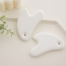 2개 브이필 도자기 세라믹 괄사